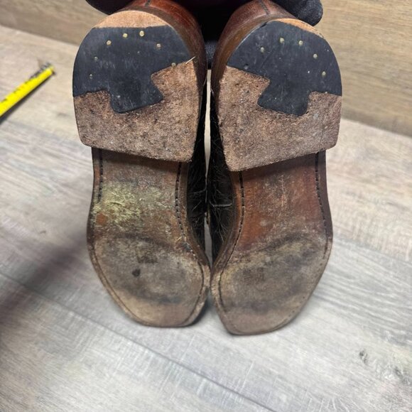 Cole Haan Luke Brown Crocodile Leather Loafers Men's Size 8.5 - Picture 5 of 7